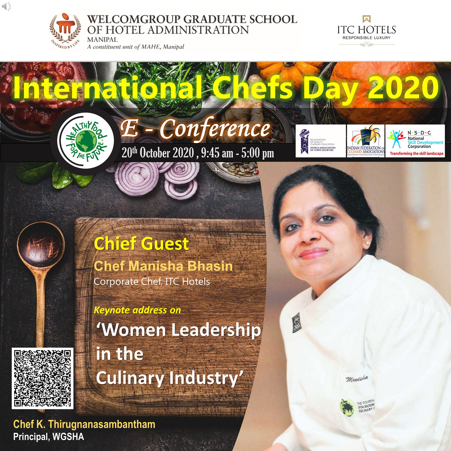 International Chefs Day 2020 eConference WGSHA